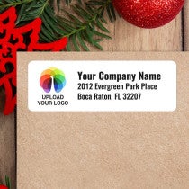 Upload Your Logo Custom Address Label 