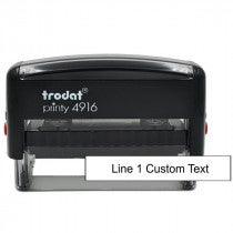 Custom 1 Line rubber stamp