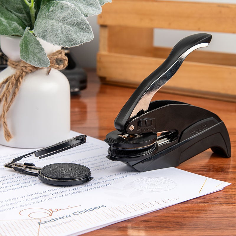 Corporate Seal Embosser with Year