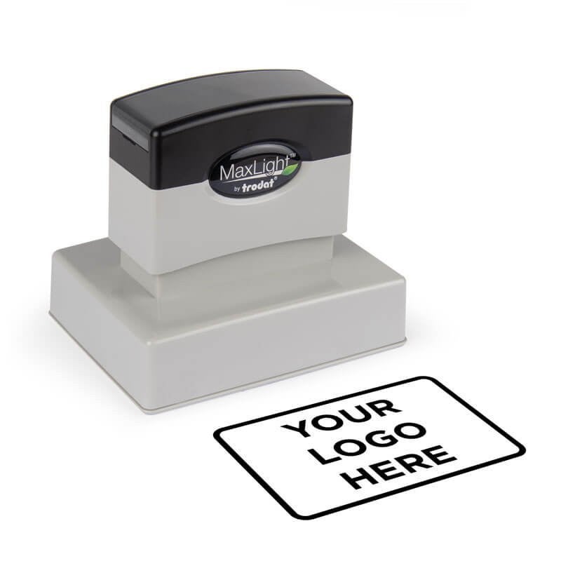Medium Custom Logo Stamp, 2-3/8" x 3-1/4"