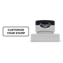 MaxLight Custom Pre-Inked Stamp - MAX-185S -  Black Ink