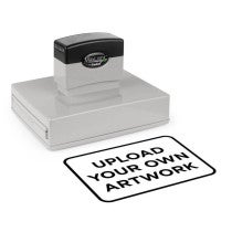 Upload Your Art Extra Large Pre-Inked Stamp