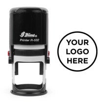 The Small Round Logo Stamp