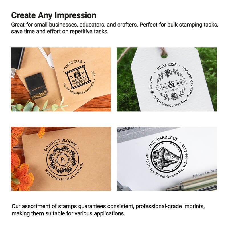 4 real-world ways customers are putting their personalized stamps to use