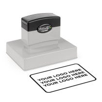 Extra Large Custom Stamp for Rectangle Logos