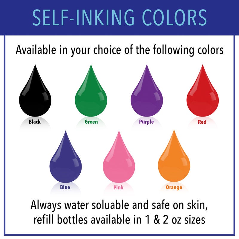 Self-Inking Color Options