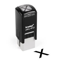 X Cross Loyalty Stamp Imprint
