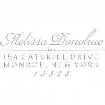 Donahue Rectangular Return Address Embosser