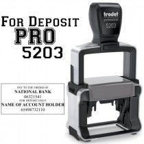 Trodat Professional 5205 Self-inking stamp for Logos