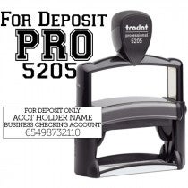 Trodat Professional 5205 Self-inking stamp for Logos