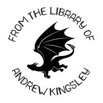 Flying Dragon Custom Book Stamp