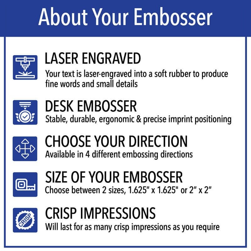 About your library book embosser