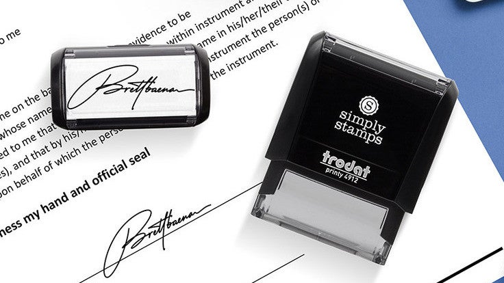 How to Turn your Signature into a Stamp