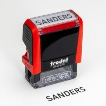1 line Self-Inking Stamp to Mark Clothes