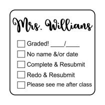Teacher Submission Stamp