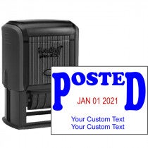 Posted Custom Date Stamp