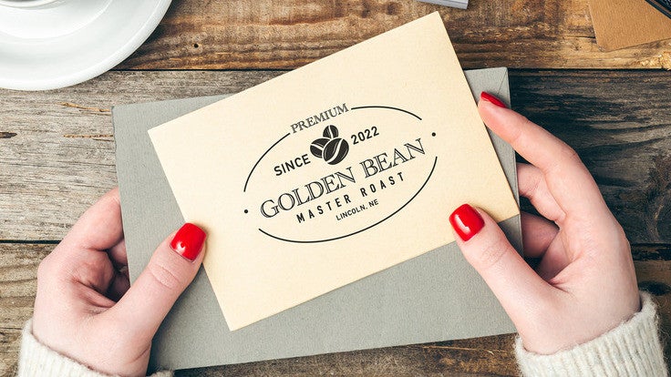 Stamp of the Week: XL Pre-Inked Logo Stamps
