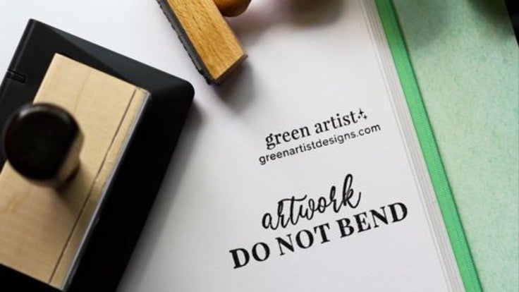 The Creative Power of Rubber Stamps: Featuring Green Artist