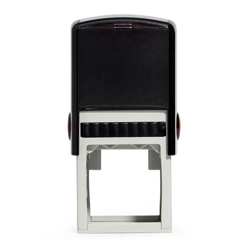 Rear view of the Trodat Printy 4924 stamp body used with the Walker Letter Return Address Stamp