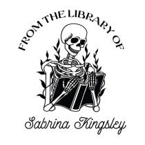 Skull 'n Bones Custom Book Stamp