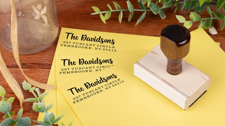 Stamp of the Week: Custom Traditional Hand Stamps