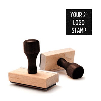 2 Inch Logo Stamp