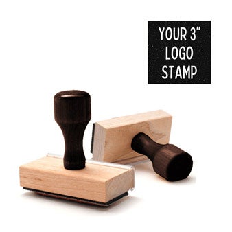 3 Inch Logo Stamp