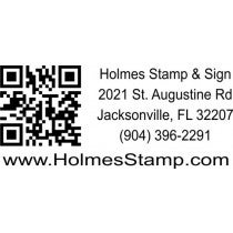 Custom QR Code Stamp