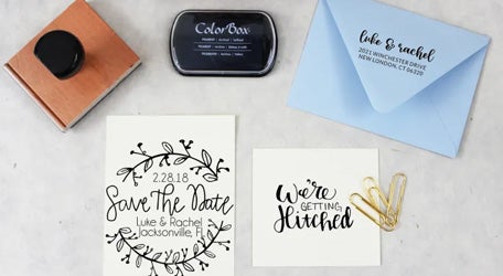 wedding craft stamp