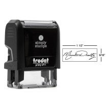 Small Signature Stamp