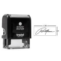 Medium Self-Inking Signature Custom Stamp