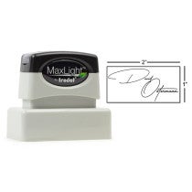 Pre-Inked Signature Stamp
