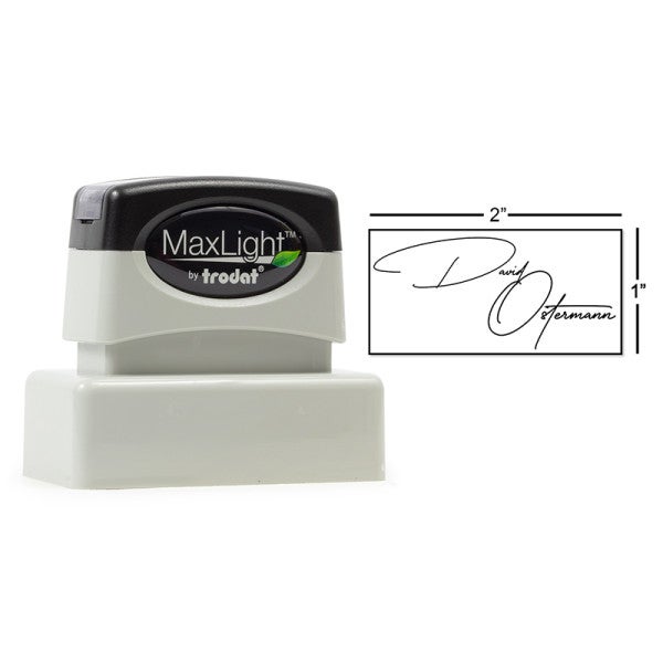 Pre-Inked Signature Stamp
