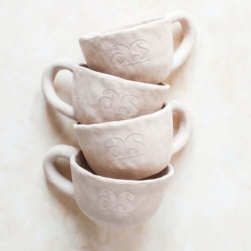 pottery logo stamp