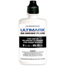 Pre-inked stamp ink refill by Ultimark