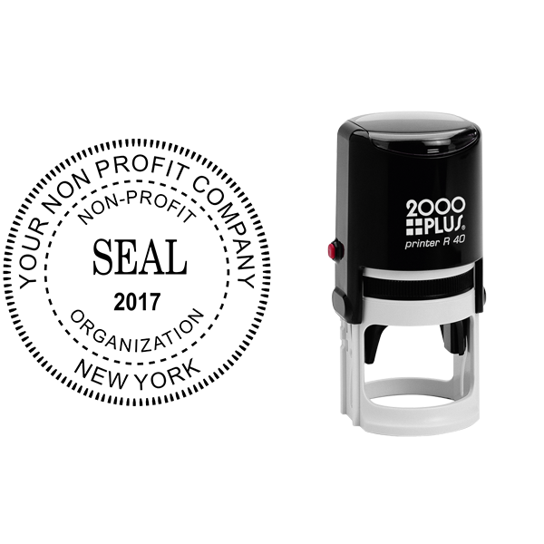 Non-Profit Organization with Date Seal Stamp