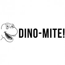 Dinosaur Dynamite Encouragement Teacher Stamp