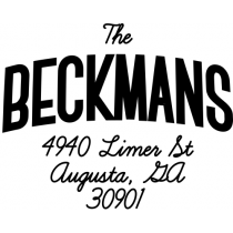 Beckman Banner Style Address Stamp