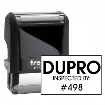 Custom During Production Inspection Stamp