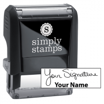 Small Signature Stamp Bottom