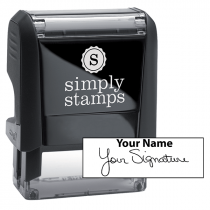 Small Signature Stamp Top