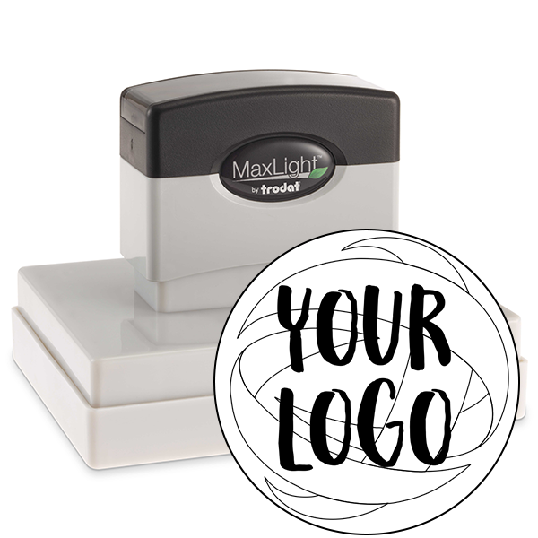 Large Stamp for Round Logos