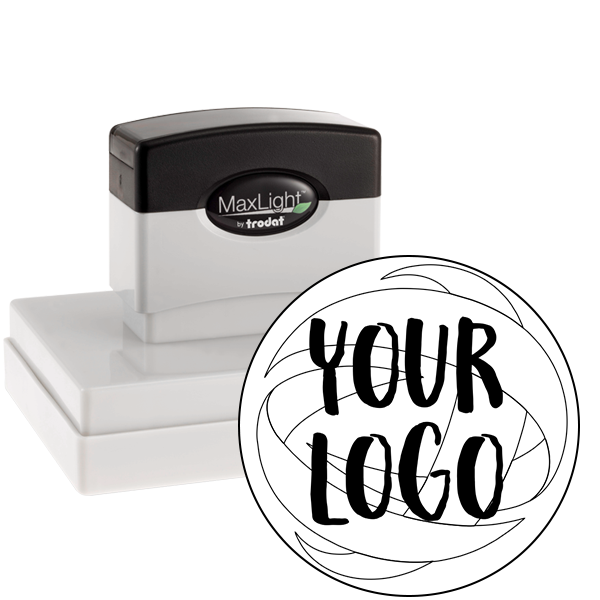 Extra Large Stamp for Round Logos