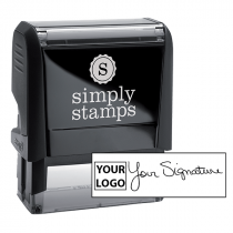 Medium Signature Logo Stamp
