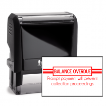 Balance Overdue Stamp
