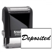 Script Deposited Stamp