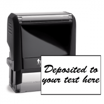 Script Deposited Account Stamp