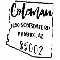 Custom Arizona Address Stamp