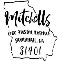 Custom Georgia Address Stamp