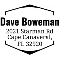 Boweman Address Stamp